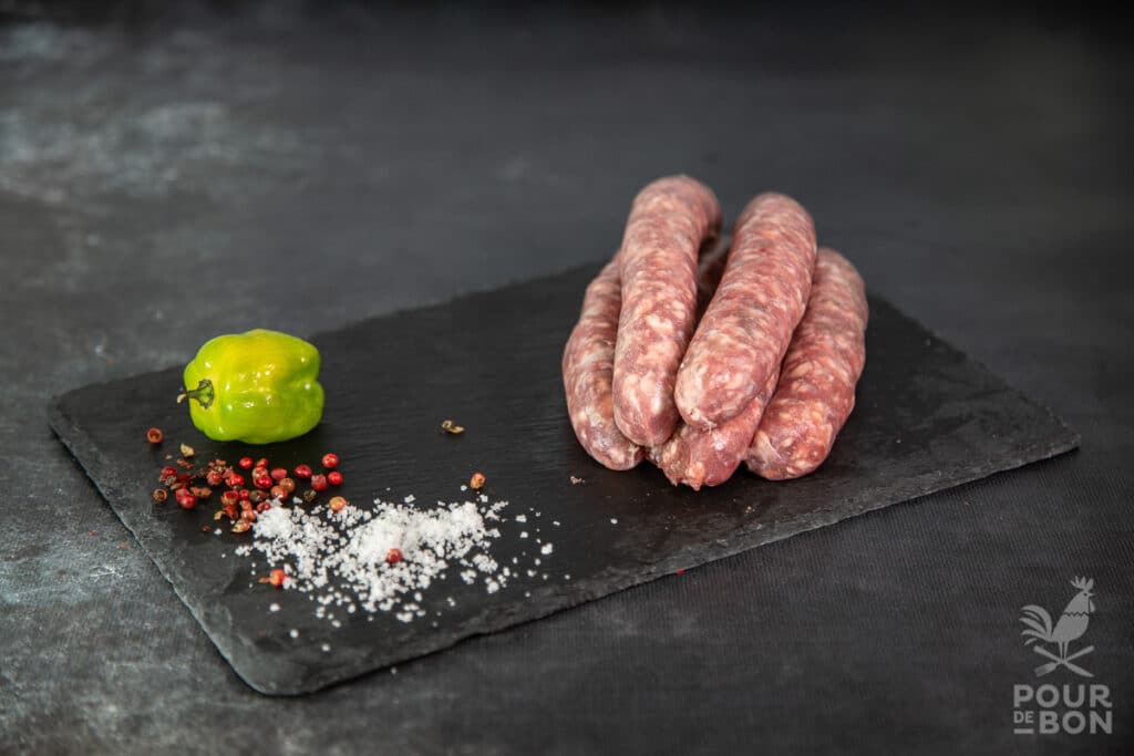 Saucisses de Campagne de veau - 500g