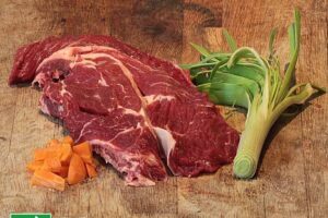 Basse côte de Boeuf Bio ** MATUREE 30j (race limousine) - 400G