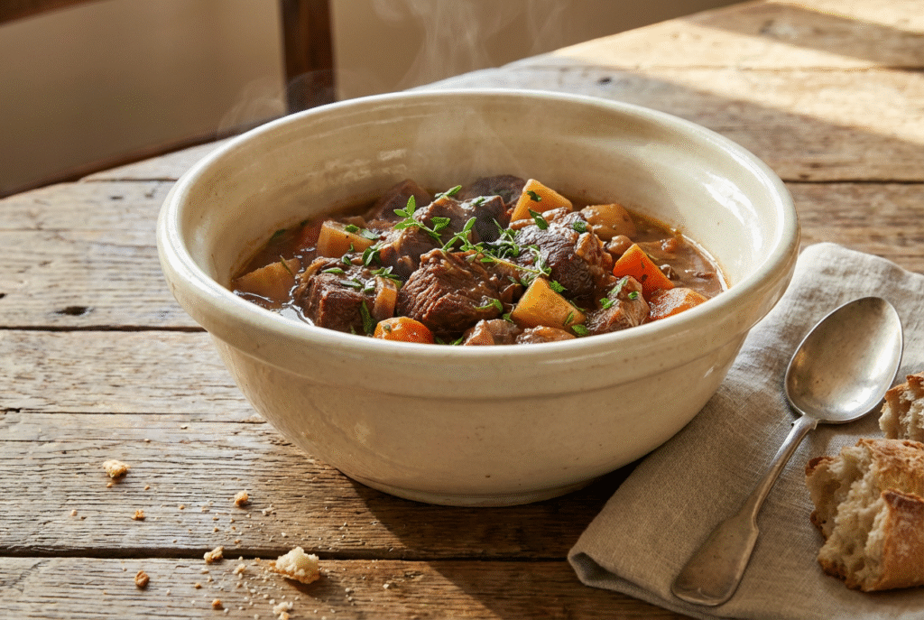 Pot-au-feu traditionnel au plat de côte