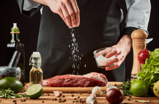 Préparez la viande