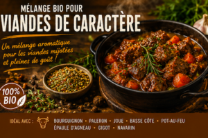 Mélange bio Viande à mijoter BIO 120ml